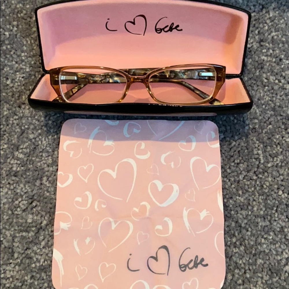SOLD TO IRMAGorgeous Bebe Gold Topaz Frames